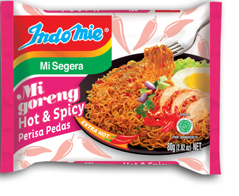 Indomie Mi Goreng Hot &amp; Spicy